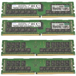 128GB HP Samsung 4x32GB 2Rx4 PC4-2933Y DDR4 RAM M393A4K40DB2-CVF P03052-091 G10