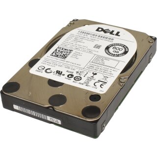 Dell 600GB 2.5" 10K 6G SAS HDD Festplatte WD6002BKTG-18E3DV0 0V1TX2