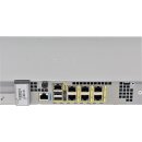 Cisco ASA 5512-X 6-Port Gigabit Ethernet Adaptive Security Appliance +Rack Ears +Caddy no HDD