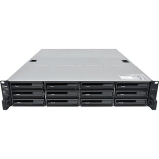 Synology RS2414+ 2U NAS Rack Station Ink. 12x 3,5 HDD Rahmen 2x Intel Atom 8GB PC3 RAM