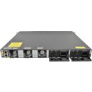 Cisco Catalyst WS-C3650-24TD-S 24-Port RJ-45 GE Switch 2x 10G SFP+ 2x 1G SFP +Rack Ears 2x PSU