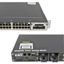 Cisco Catalyst WS-C3750X-24P-S 24-Port Stackable PoE GE Switch +Network Module C3KX-NM-10G 2x PSU 1100W