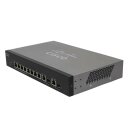 Cisco Switch SG300-10 10Ports 1000Mbits 2Ports Combo SFP 1000Mbits No AC Adapter Managed SRW2008-K9