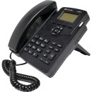 Audiocodes 405HD IP Phone black PoE Systemtelefon GGWV00597 LCD Display +Stand +PSU NEW