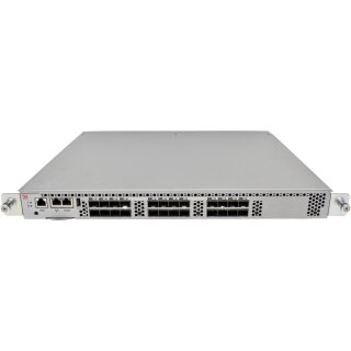 Brocade VDX 6720 BR-VDX6720-16-R 80-1004567-06 24-Port SFP+ 10G FCoE Switch Rack Ears 24 Ports open