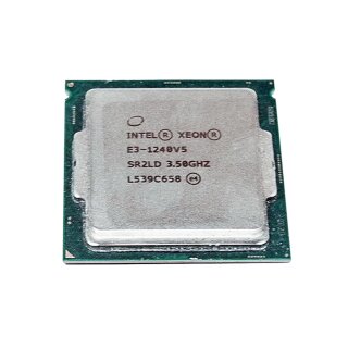 Intel Xeon Processor E3-1240 V5 4-Core 3.50GHz 8MB SmartCache LGA1151/2011 SR2LD