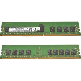 32 GB Samsung 2x 16GB 1Rx4 PC4-2666V-RC2-12 Server RAM ECC DDR4 M393A2K40BB2-CTD