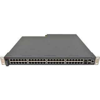 Avaya VPS 4850GTS EC4800A78-E6 48-Port RJ-45 GE Switch 2x 1G SFP 2x 10G SFP+ Rack Ears