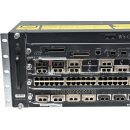 Cisco Catalyst WS-C6504-E 68-2476-01 +Modules WS-SUP720-3B WS-X6716-10GE WS-X6748-GE-TX WS-X6708-10GE 2xPSU 18x 10G GBIC Rack Ears