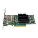 Mellanox HP ConnectX4-LX 2-Port 640SFP28 PCIe x8 3.0 25GbE Adapter 840140-001 FP + 2x GBIC