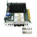 HP 640FLR-SFP28 Dual-Port SFP28 10/25G Server Adapter PCIe x8 840139-001 + 2x GBIC