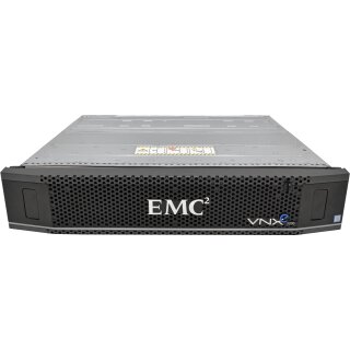 EMC VNXe 3200 NAS/SAN Storage 2x E5-2407 48GB PC3 25x SFF 2x Storage Controller 8x Mini GBIC +key no HDDs