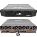 EMC VNXe 3200 NAS/SAN Storage 2x E5-2407 48GB PC3 25x SFF 2x Storage Controller 8x Mini GBIC +key no HDDs