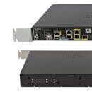 Cisco 4300 Series ISR4321/K9 GE Integrated Services Router no AC Adapter no Front Bezel + Rack Ears