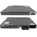 Cisco Catalyst WS-C3560X-48P-S 48-Port RJ-45 PoE+ GE Switch +C3KX-NM-1G 1x PSU 715W