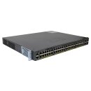 Cisco WS-C2960X-48FPS-L 48-Port PoE+ RJ-45 GE Switch 4x SFP +Rack Ears