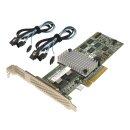 LSI Lenovo MR 9260-8i 6Gb/s PCIe x8 RAID Controller + 2x...