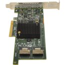 LSI SAS9207-8i 8-Port 6Gb/s PCIe x8 SAS/SATA Controller H3-25412-00G FP + 2x Kabel