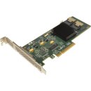 LSI SAS9211-8i 6Gb PCIe x8 SAS/SATA RAID Controller H3-25250-02C FP +2x SAS Kabel