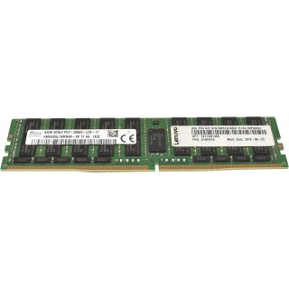 Lenovo SKhynix 64GB 4DRx4 PC4-2666V-L DDR4 RAM HMAA8GL7AMR4N-VK 01DE975