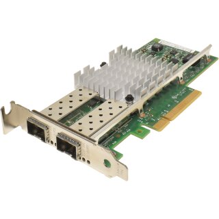 DELL Intel X520-DA2 FC Dual-Port 10GbE PCIe x8 Netzwerkkarte 0VFVGR LP