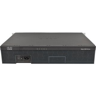 Cisco 2911 CISCO2911/K9 3-Port RJ-45 GE Integrated Services Router 2x Module EHWIC-VA-DSL-A +Rack Ears