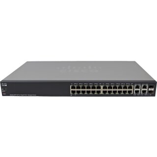 Cisco Switch SG300-28PP-K9 28-Port (24 PoE) RJ-45 GE Switch 2x 1G SFP