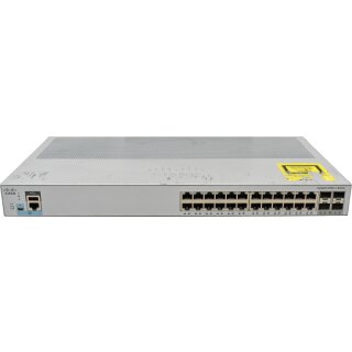 Cisco WS-C2960L-24TS-LL 24-Port RJ-45 GE Switch 4x 1G SFP