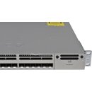 Cisco WS-C3850-24XS-S 24-Port stackable 10 GE Switch 2x PSU +Rack Ears broken front bezel