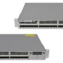 Cisco WS-C3850-24XS-S 24-Port stackable 10 GE Switch 2x PSU +Rack Ears broken front bezel