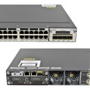 Cisco Catalyst WS-C3750X-48T-L 48-Port RJ-45 GE Switch +Module C3KX-NM-10G 2x PSU