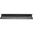 Panduit CP16WSBLY Shielded Modular Patchpanel 16-Port RJ45 LAN ProfiPatch 19"