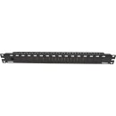 Panduit CP16WSBLY Shielded Modular Patchpanel 16-Port RJ45 LAN ProfiPatch 19"