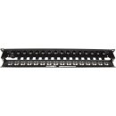 Panduit CP16WSBLY Shielded Modular Patchpanel 16-Port RJ45 LAN ProfiPatch 19"