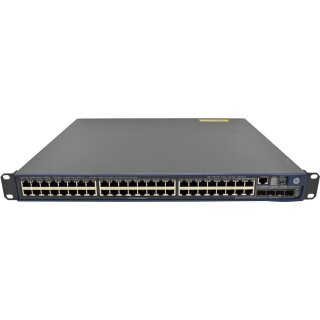 HP A5120-48G-PoE+ EI JG237A 48-Port RJ-45 GE Switch 4x SFP 2x Module 10G LSPM2SP2P +Rack Ears