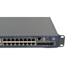 HP A5120-48G-PoE+ EI JG237A 48-Port RJ-45 GE Switch 4x SFP 2x Module 10G LSPM2SP2P +Rack Ears