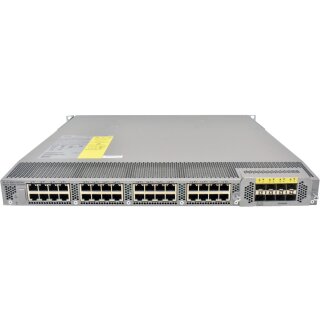 Cisco Nexus N2K-C2232TM-E-10GE 68-4482-05 32-Port RJ-45 10GE Fabric Extender 4x 10G SFP+ red PSUs +Rack Ears