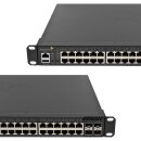 Aerohive AH-SR2148P 48-Port PoE+ RJ-45 GE Switch 4x 10G SFP+ Rack Ears