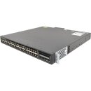 Cisco WS-C3650-48FS-S 48-Port PoE+ RJ-45 GE Switch 4-Port SFP GE Uplink 1x PSU Rack Ears