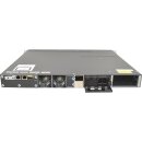 Cisco WS-C3560X-24P-S 24-Port PoE+ RJ-45 GE 1x PSU + C3KX-NM-1G Rack Ears