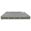 Cisco WS-C2960S-48LPD-L 48-Port PoE+ RJ-45 GE 2-Port SFP+ 10G Rack Ears