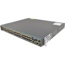 Cisco WS-C2960S-48LPD-L 48-Port PoE+ RJ-45 GE 2-Port SFP+ 10G Rack Ears