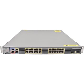 Cisco ME-3600X-24TS-M 24-Port RJ-45 GE  2-Port SFP+ 10G Access Switch Rack Ears