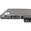 Cisco WS-C3750X-48T-S 48-Port RJ-45 GE Switch 1x PSU + C3KX-NM-1G Rack Ears