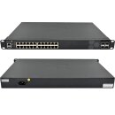 Aerohive AH-SR2024P 24-Port PoE+ RJ-45 GE Switch 4x 1G SFP +Rack Ears