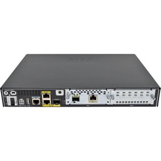 Cisco 4200 Series ISR4221/K9 GE Integrated Services Router +WAN NIM-1GE-CU-SFP no AC Adapter