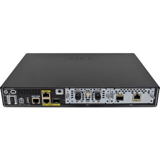 Cisco 4200 Series ISR4221/K9 GE Router +NIM-1GE-CU-SFP +NIM-4G-LTE-GA no AC Adapter