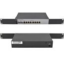 HP 1820-8G J9979A 8-Port RJ-45 GE Switch no PSU +Rack Ears