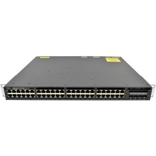 Cisco Catalyst WS-C3650-48PS-S 48-Port RJ-45 PoE+ GE Switch 4x 1G SFP 2x PSU Rack Ears