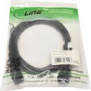 InLine 2m C14-C13 16632A Netzkabel schwarz / black NEU